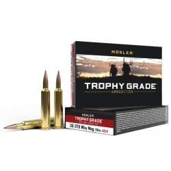 Nosler Trophy Grade 30-378 Weatherby Magnum Ammo 210gr ABLR 20 Rounds