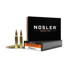 Nosler Ballistic Tip .223 Remington 55gr BTSP 20 Rounds