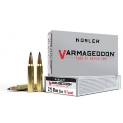 Nosler Varmageddon .223 Remington Ammo 55gr FB Tipped 20 Rounds