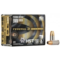 Federal Personal Defense HST Micro 9mm Ammo JHP 150gr 20 Rounds