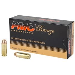 PMC Bronze 10mm Auto Ammo 200gr FMJ 50 Rounds