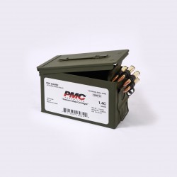 PMC Bronze .50 BMG Linked Ammo 660gr FMJBT 100-Round Ammo Can
