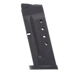 ProMag Smith & Wesson Shield .40 S&W 6-Round Blue Steel Magazine Left View