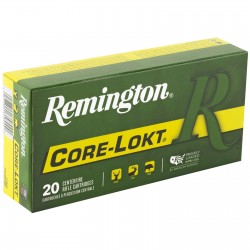 Remington Core-Lokt .300 Remington Short Action Ultra Magnum Ammo 165gr PSP 20 Rounds