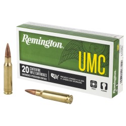 Remington UMC .308 Winchester 150gr FMJ 20-Round Box