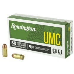 Remington UMC .380 ACP Ammo 95gr FMJ 50 Rounds