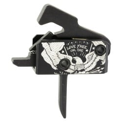 RISE Armament Live Free or Die Super Sporting Trigger with Anti-Walk Pins