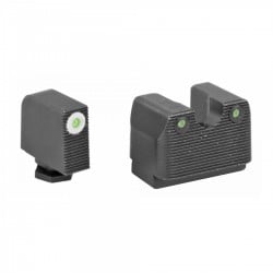 Rival Arms 3 Dot Tritium Night Sights for Glock 17 / 19 MOS Pistols