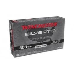 Winchester Silvertip .308 Winchester Ammo 150gr Defense Tip 20 Rounds