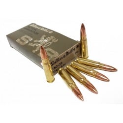 Sellier & Bellot Rifle 7.62x39mm Ammo 124gr FMJ 20 Rounds