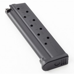 CMC Products Match Grade Full-Size 1911 9mm 9-Round Black Oxide Magazine With Pad