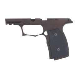 Sharps Bros. 365 Improved Grip Module for Sig P365X / P365XL with Steel Lug Insert and No Manual Safety Cutout - Bronze