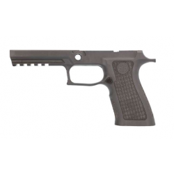 Sig Sauer Tungsten Infused Grip Module Assembly For P320 Full Size 9 / 40 with Laser Stippling Medium - Gray