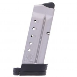 Smith & Wesson S&W M&P Shield 40 S&W 7-Round Stainless Steel Factory Magazine