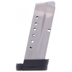 Smith & Wesson S&W M&P Shield 9mm Luger 8-Round Stainless Steel Factory Magazine Right View