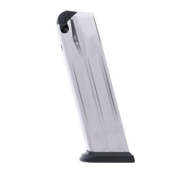 Springfield Armory XDM 9mm Luger 19-Round Factory Magazine Stainless Steel Left View