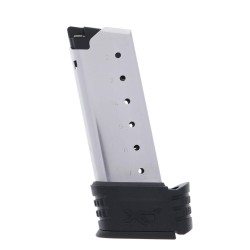 Springfield Armory XDS .45 ACP 7-Round Factory Magazine w/ X-Tension Stainless Steel Left View