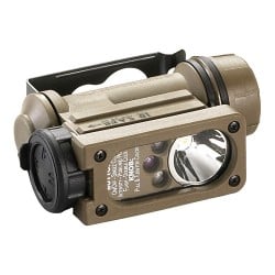 Streamlight Sidewinder Compact II Lithium Battery Aviation Flashlight with Rail Mount and Headstrap