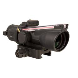 Trijicon 3x24 Compact ACOG Scope With Illuminated 55gr/223 Ballistic Crosshair Reticle With Low Q-LOC Mount