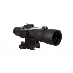 Trijicon 3x30 Compact ACOG Scope With Green Illuminated .223/69gr Crosshair Remington Ballistic Reticle With Q-LOC Mount