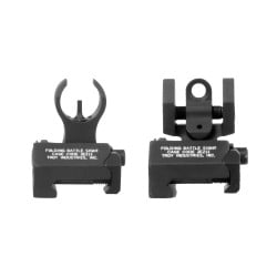Troy Industries Battlesight Micro Folding Front and Rear Sight Set