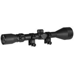 Truglo Buckline 3-9x50mm 1" Rifle Scope with Weaver Rings