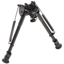 Truglo Tac-Pod Fixed Swivel Adjustable BiPod 9"-13" with Sling Swivel and Picatinny Mount