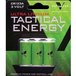 Viridian CR123A Battery 3-Pack