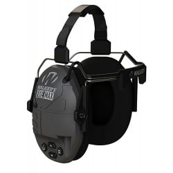 Walker's Firemax Behind-the-Neck Hearing Protection Black