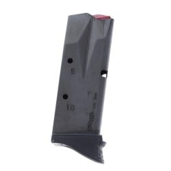 Walther PPQ M2 SC 9mm 10-Round Blued Steel Magazine With Finger Rest 