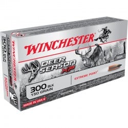 Winchester Deer Season XP .300 Blackout Ammo 150gr Polymer Tipped 20-Round Box