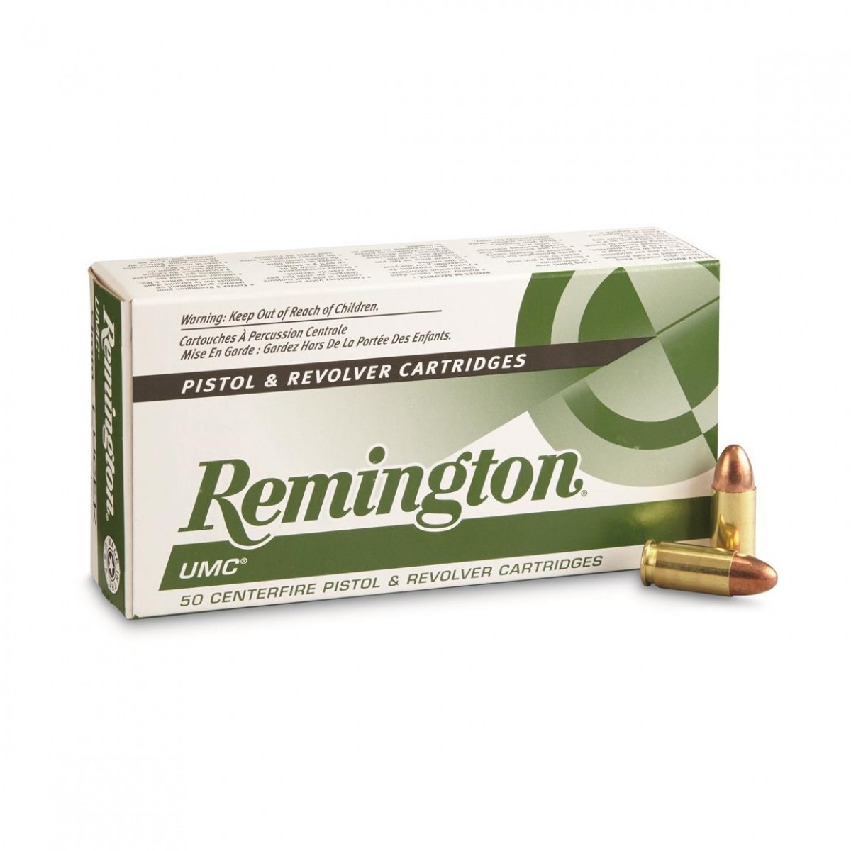 Remington Umc 9mm Luger 124gr Fmj 50 Rounds 1204