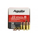 Aguila Super Extra High Velocity .22 LR Ammo 38gr CPHP 250 Rounds
