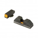 Ameriglo Combative Application Pistol Sights for Glock Pistols in 9mm / .40 S&W / .357 Sig