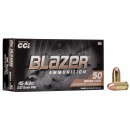 CCI Blazer Brass .45 ACP Ammo 230gr FMJ 50 Rounds