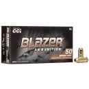 CCI Blazer .40 S&W Ammo 165gr FMJ 50 Rounds