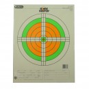 Champion Orange / Green Bullseye Scorekeeper 100-Yard Small Bore Rifle Sight-In Target 12-Pack