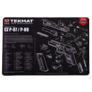 TekMat Handgun Cleaning Mat CZ P-07 / P-09