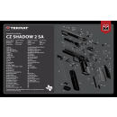 TekMat Handgun Cleaning Mat CZ Shadow 2 SA