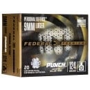 Federal Personal Defense Punch 9mm Luger Ammo 124gr 20 Rounds