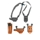 Galco Miami Classic II Right-Handed Shoulder System Holster for Glock 17/19/19X/22/23/26/27/31/32/33/34/35/45 Pistols