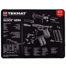 TekMat Ultra Premium Handgun Cleaning Mat for Glock G4 Pistols