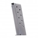 Metalform Standard 1911 Government .38 SUPER, Stainless Steel 9-Round Magazine with Welded Base