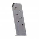 Metalform Standard 1911 Government, Commander .45 ACP Stainless Steel (Welded Base & Flat Follower) 7-Round Magazine
