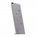 Metalform Standard 1911 Government, Commander .45 ACP Stainless Steel (Removable Base & Round Follower) 7-Round Magazine