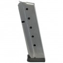 Metalform Extended 1911 Government 9mm Stainless Steel 10-Round Magazine