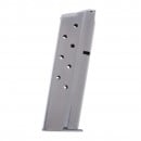 Metalform Standard 1911 Government 10mm Stainless Steel 8-Round Magazine w/ Removable Base Plate / Round Follower