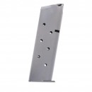 Metalform Standard 1911 Government .45 ACP Stainless Steel 7-Round Magazine w/ Removable Base Plate / Round Follower