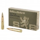 Sellier & Bellot .300 Blackout Ammo 124gr FMJ 20 Rounds