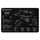 TekMat Handgun Cleaning Mat for Glock 42/43 Pistols